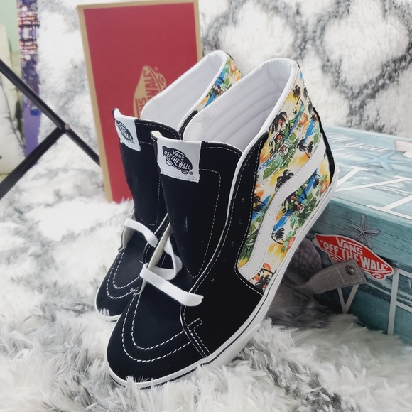 Vans Other - Vans Aloha Sk8-HI Palm Trees 🌴🌳